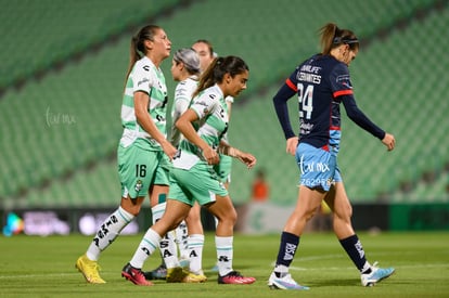 Priscila Padilla, Marianne Martínez | Santos vs Chivas femenil