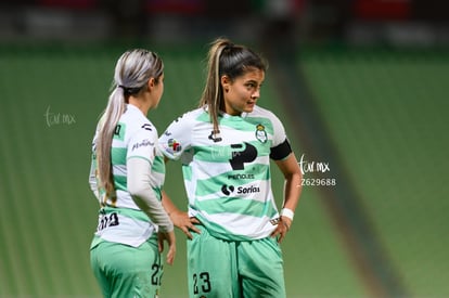 Sheila Pulido, Alexxandra Ramírez | Santos vs Chivas femenil
