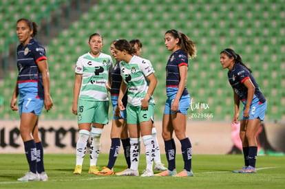 Karla Martínez, Lourdes De León, Priscila Padilla | Santos vs Chivas femenil