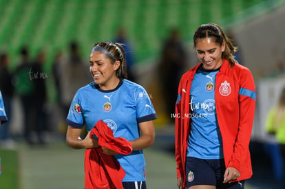 Litzy Serna, Karla Martínez | Guerreras del Santos Laguna vs Chivas de Guadalajara J3 C2023 Liga MX femenil