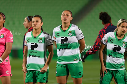 Priscila Padilla, Sofía Varela | Guerreras del Santos Laguna vs Chivas de Guadalajara J3 C2023 Liga MX femenil