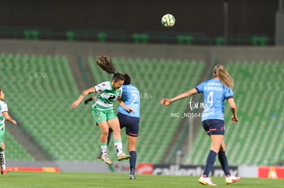 Sofía Varela, Casandra Montero | Guerreras del Santos Laguna vs Chivas de Guadalajara J3 C2023 Liga MX femenil