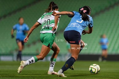 Lia Romero, Damaris Godínez | Guerreras del Santos Laguna vs Chivas de Guadalajara J3 C2023 Liga MX femenil