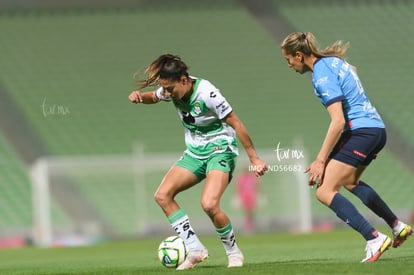 Lia Romero, Michelle González | Guerreras del Santos Laguna vs Chivas de Guadalajara J3 C2023 Liga MX femenil