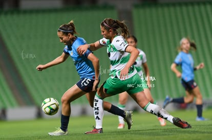 Priscila Padilla, Kristal Soto | Guerreras del Santos Laguna vs Chivas de Guadalajara J3 C2023 Liga MX femenil