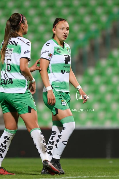 Priscila Padilla, Natalia Miramontes | Guerreras del Santos Laguna vs Chivas de Guadalajara J3 C2023 Liga MX femenil