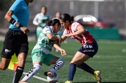 Ana Rodríguez, Judith Félix | Santos Laguna vs Chivas sub 19