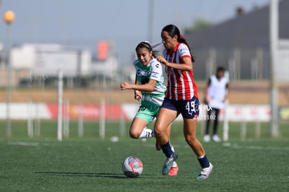 Ariana Navarro, Joanna Aguilera | Santos Laguna vs Chivas sub 19