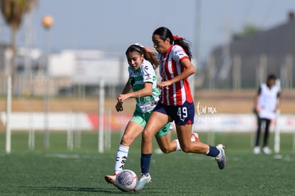 Ariana Navarro, Joanna Aguilera | Santos Laguna vs Chivas sub 19