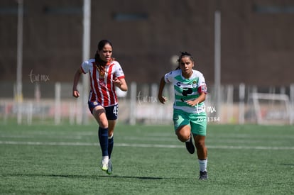 Citlalli Conchas, Paulina Peña | Santos Laguna vs Chivas sub 19