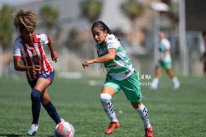 Maika, Mariana Andrade, Maika Albéniz | Santos Laguna vs Chivas sub 19