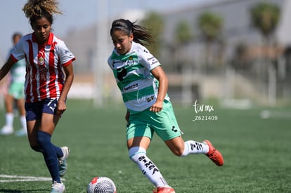 Mariana Andrade, Maika Albéniz | Santos Laguna vs Chivas sub 19