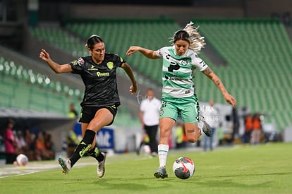 Sheila Pulido, Jasmine Casarez | Santos Laguna vs Bravas FC Juárez