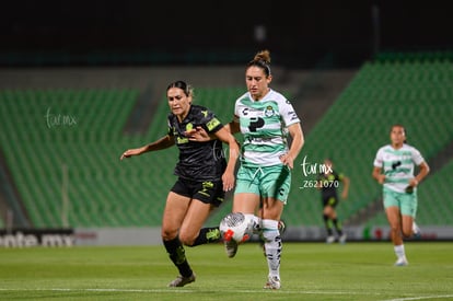 Jasmine Casarez, Lourdes De León | Santos Laguna vs Bravas FC Juárez