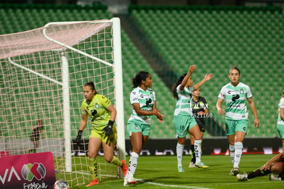 Juelle Love, Lourdes De León | Santos Laguna vs Bravas FC Juárez