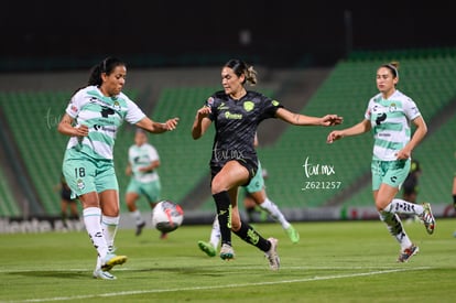 Jasmine Casarez, Arlett Tovar | Santos Laguna vs Bravas FC Juárez