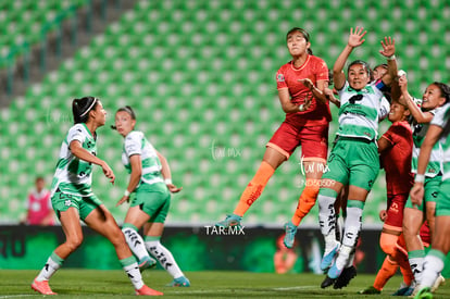 Lia Romero, Miriam García, Sofía Varela, Cinthya Peraza | Santos vs FC Juárez J13 C2023 Liga MX femenil