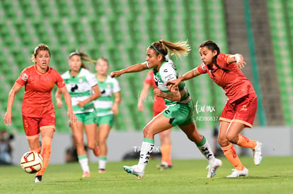 Alexia Villanueva, María Sánchez | Santos vs FC Juárez J13 C2023 Liga MX femenil