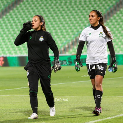 Hannia De Ávila, Paola Calderón | Santos vs FC Juárez J13 C2023 Liga MX femenil