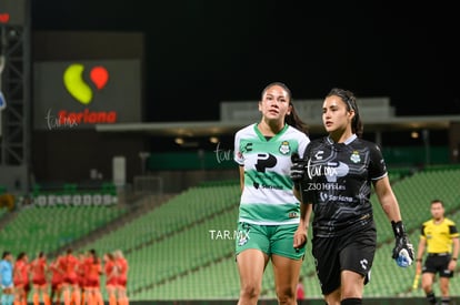 Katia Estrada, Paola Calderón | Santos vs FC Juárez J13 C2023 Liga MX femenil