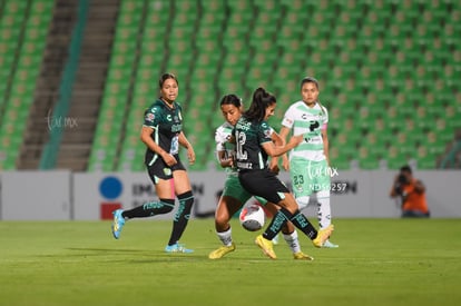 Cynthia Rodríguez, Lixy Rodríguez | Santos vs Leon femenil