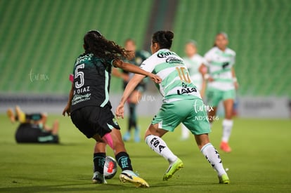 Brenda Díaz, Daniela García | Santos vs Leon femenil