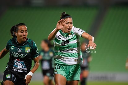 Lia Romero, Marypaz Barboza | Santos vs Leon femenil