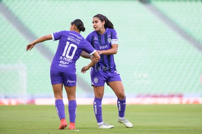 Mariana Cadena, Dania Pérez | Santos vs Rayadas del Monterrey