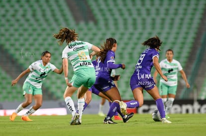 Luisa De Alba, Mariana Cadena | Santos vs Rayadas del Monterrey