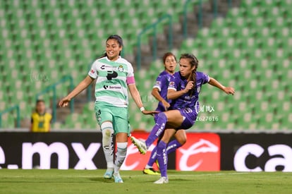Valeria Del Campo, Alexxandra Ramírez | Santos vs Rayadas del Monterrey