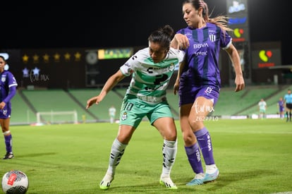 Karol Bernal, Daniela García | Santos vs Rayadas del Monterrey