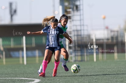 Paola Vidal, Yoselin Arredondo | Guerreras del Santos Laguna vs Rayadas de Monterrey femenil sub 18