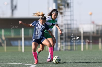 Paola Vidal, Yoselin Arredondo | Guerreras del Santos Laguna vs Rayadas de Monterrey femenil sub 18