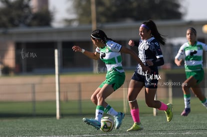 Ailin Serna, Regina Treviño | Guerreras del Santos Laguna vs Rayadas de Monterrey femenil sub 18