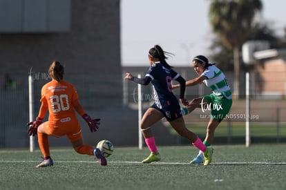 Ailin Serna, Sandra Guillermo | Guerreras del Santos Laguna vs Rayadas de Monterrey femenil sub 18