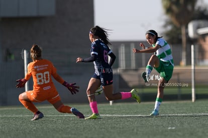 Ailin Serna, Sandra Guillermo | Guerreras del Santos Laguna vs Rayadas de Monterrey femenil sub 18