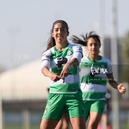 Gol de Generosa, Paola Vidal | Guerreras del Santos Laguna vs Rayadas de Monterrey femenil sub 18