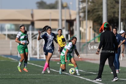 Maika Albéniz, Andrea Cázares, Mereli Zapata | Guerreras del Santos Laguna vs Rayadas de Monterrey femenil sub 18