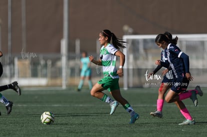 Maika Albéniz | Guerreras del Santos Laguna vs Rayadas de Monterrey femenil sub 18