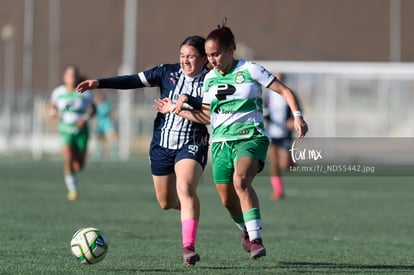 Ana Vásquez, Nancy Martínez | Guerreras del Santos Laguna vs Rayadas de Monterrey femenil sub 18