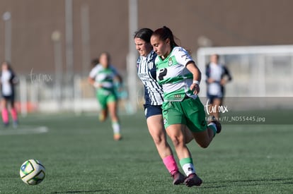 Ana Vásquez, Nancy Martínez | Guerreras del Santos Laguna vs Rayadas de Monterrey femenil sub 18