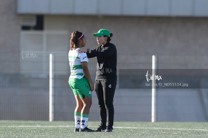 Paulina Peña, Claudia Ríos | Guerreras del Santos Laguna vs Rayadas de Monterrey femenil sub 18