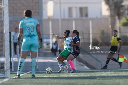 Sara Ortiz, Layda Fernandez | Guerreras del Santos Laguna vs Rayadas de Monterrey femenil sub 18