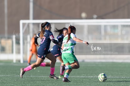 Ximena Peña, Nancy Martínez | Guerreras del Santos Laguna vs Rayadas de Monterrey femenil sub 18