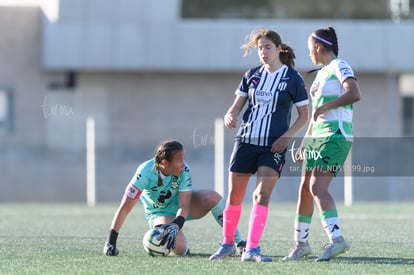 Aida Cantú, Sara Ortiz | Guerreras del Santos Laguna vs Rayadas de Monterrey femenil sub 18