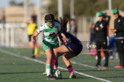 Tania Baca | Guerreras del Santos Laguna vs Rayadas de Monterrey femenil sub 18