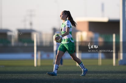 María De León | Guerreras del Santos Laguna vs Rayadas de Monterrey femenil sub 18