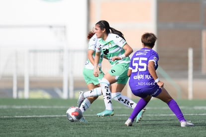 Violeta Román, Judith Félix | Santos vs Rayadas del Monterrey sub 19