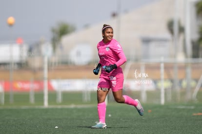 festejo de gol, Sandra Guillermo | Santos vs Rayadas del Monterrey sub 19