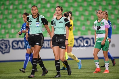 Arbitros Santos Necaxa femenil | Santos vs Necaxa J8 C2023 Liga MX femenil